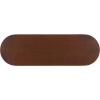 SAFAVIEH Home Collection Koka Walnut Brown Oval Top Console Table (Fully Assembled)(Walnut)