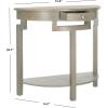 SAFAVIEH Home Collection Liana Ash Grey 1-Drawer Console Table(Ash Grey)