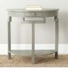 SAFAVIEH Home Collection Liana Ash Grey 1-Drawer Console Table(Ash Grey)