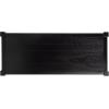 SAFAVIEH Home Collection Rafiki Black 3-Shelf Console Table CNS5715B(Black)