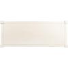 SAFAVIEH Home Collection Rafiki Black 3-Shelf Console Table CNS5715B(Distressed White)