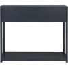 SAFAVIEH Home Collection Sadie Contemporary Turquoise Green 2-Drawer Console Table (Fully Assembled)(Navy)