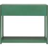 SAFAVIEH Home Collection Sadie Contemporary Turquoise Green 2-Drawer Console Table (Fully Assembled)(Turquoise)