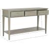 Safavieh American Homes Collection Manelin Sepia Console Table(Ash Grey)