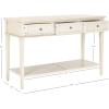 Safavieh American Homes Collection Manelin Sepia Console Table(White Washed)
