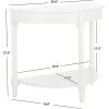 Safavieh American Homes Collection Randell Console Table, French Grey(Off White)