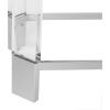 Safavieh Couture Home Gianna Glam Silver Acrylic Glass Top Console Table