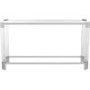 Safavieh Couture Home Gianna Glam Silver Acrylic Glass Top Console Table