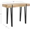 Safavieh Home Alyssa Rustic Brown and Black Console Table