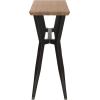 Safavieh Home Andrew Brown and Black Console Table