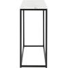 Safavieh Home Baize Modern White and Grey Console Table(White / Grey)