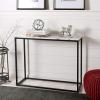 Safavieh Home Baize Modern White and Grey Console Table(White / Grey)