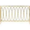 Safavieh Home Carina Gold Foil and Glass Console Table