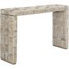 Safavieh Home Collection Adkin White Rattan Console Table(White Washed)