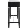 Safavieh Home Collection Aliyah Greige 2-Drawer Console Table(Black)