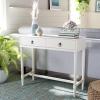 Safavieh Home Collection Aliyah Greige 2-Drawer Console Table(Distressed White)