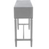 Safavieh Home Collection Aliyah White 4-Drawer Console Table(Distressed / Grey)