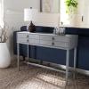 Safavieh Home Collection Aliyah White 4-Drawer Console Table(Distressed / Grey)
