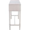 Safavieh Home Collection Aliyah White 4-Drawer Console Table(Greige)