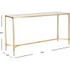 Safavieh Home Collection Antwan Gold Console Table