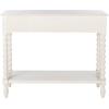 Safavieh Home Collection Athena Distressed White 2-Drawer Console Table(Distressed White)
