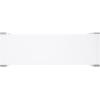 Safavieh Home Collection Bartholomew Mid-Century Modern White and Dark Brown Console Table(White / Grey)