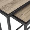 Safavieh Home Collection Garin Light Brown Rectangle Stacking Console Table