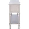 Safavieh Home Collection Haines Greige 4-Drawer Bottom Shelf Console Table(Greige)