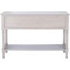 Safavieh Home Collection Haines Greige 4-Drawer Bottom Shelf Console Table(Greige)
