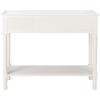 Safavieh Home Collection Haines White 2-Drawer Bottom Shelf Console Table(Distressed White)
