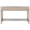 Safavieh Home Collection Landers Distressed 3-Drawer Console Table CNS5711A, Distrssed White(Greige)