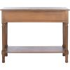 Safavieh Home Collection Landers Greige2-Drawer Console Table CNS5710D, Greige(Brown)