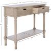 Safavieh Home Collection Landers Greige2-Drawer Console Table CNS5710D, Greige(Greige)