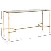Safavieh Home Collection Lucille Gold Console Table