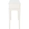 Safavieh Home Collection Opal Distressed White 2-Drawer Console Table(Distressed / White)