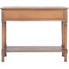 Safavieh Home Collection Primrose Brown 2-Drawer Console Table(Brown)