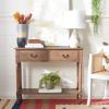Safavieh Home Collection Primrose Brown 2-Drawer Console Table(Brown)