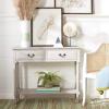 Safavieh Home Collection Primrose Brown 2-Drawer Console Table(Greige)