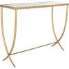 Safavieh Home Collection Princess Mirror Top Console Table, Gold