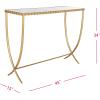 Safavieh Home Collection Princess Mirror Top Console Table, Gold