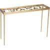 Safavieh Home Collection Rosalia Butterfly Console, Antique Gold