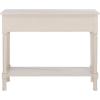 Safavieh Home Collection Ryder Distressed Grey 2-Drawer Bottom Shelf Console Table(Distressed White / Greige)