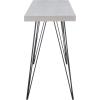Safavieh Home Collection Wolcott Mid-Century Modern Taupe and Black Console Table(Grey / Black)