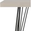 Safavieh Home Collection Wolcott Mid-Century Modern Taupe and Black Console Table(Taupe / Black)