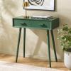 Safavieh Home Dean Mid-Century Modern Slate Grey 2-drawer Console(Garden Green)