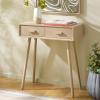 Safavieh Home Dean Mid-Century Modern Slate Grey 2-drawer Console(Sand)