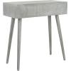 Safavieh Home Dean Mid-Century Modern Slate Grey 2-drawer Console(Slate / Grey)