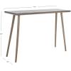 Safavieh Home Marshal Modern Antique White Console Table(Chocolate)