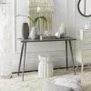Safavieh Home Marshal Modern Antique White Console Table(Slate / Grey)
