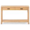 SAFAVIEH Couture Collection Jaylessa Medium Oak 2-Drawer Console Table(Natural)